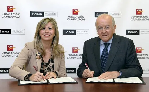 Bankia apoya con 650 000 euros a la Fundación Cajamurcia para desarrollar programas sociales